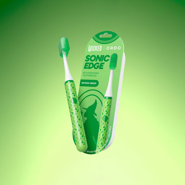 Ordo Sonic Edge Rechargeable Toothbrush - Wicked - Wicked Green – Ordo ...